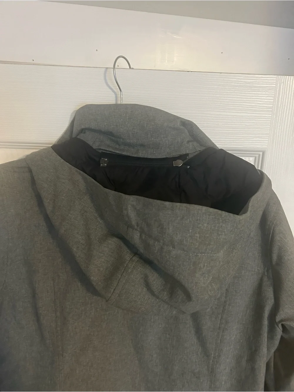 The North Face Women's Gray Hooded Softshell Jacket